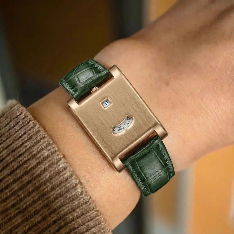 Reloj de Cuarzo de Lujo para Hombre, Reloj de Pulsera de Negocios a la Moda con Fecha, de Gama Alta, Novedad de 2026