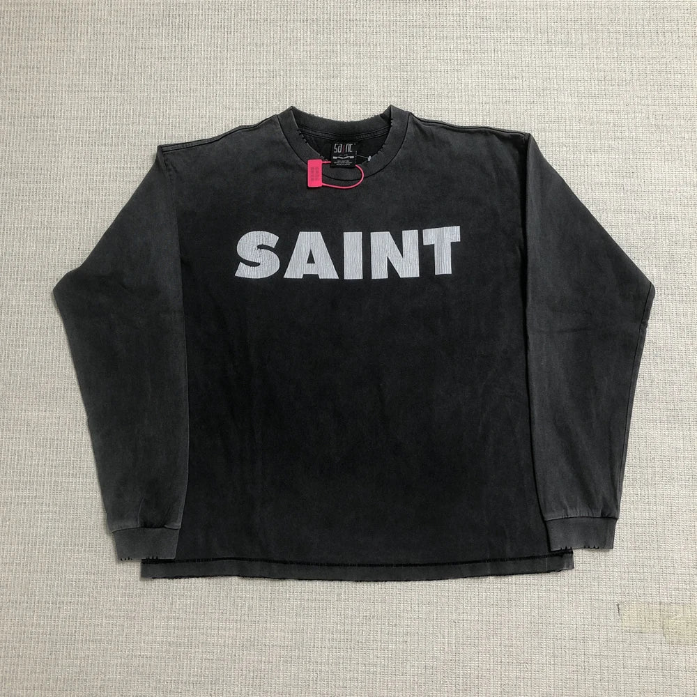 Vintage Loose Fit Long Sleeves Sweatshirt