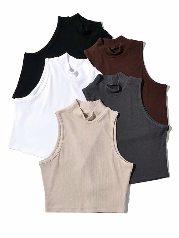 Women Sleeveless Summer Tank Top