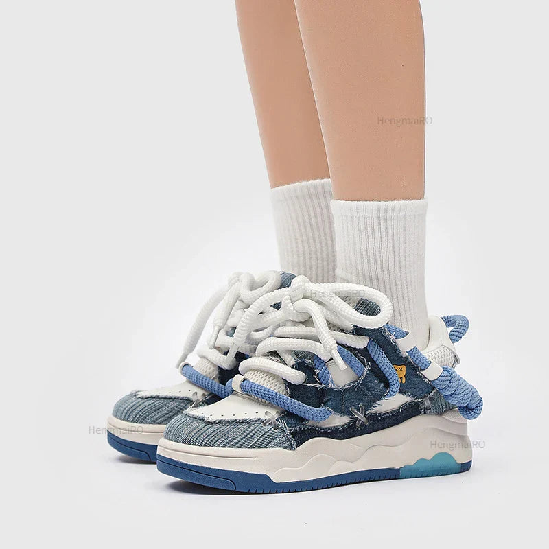 Retro Y2K Skater-Sneaker