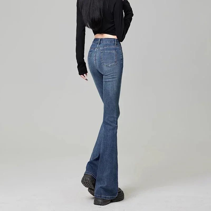 Flare High Waist Bell Bottom Jeans