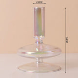 Taper Glass Candlestick Holder