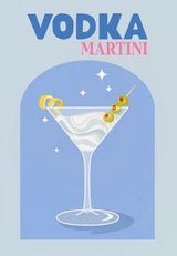 Colorful Cocktail Drinks Posters