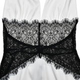 Backless Halter Lace Maxi Dress