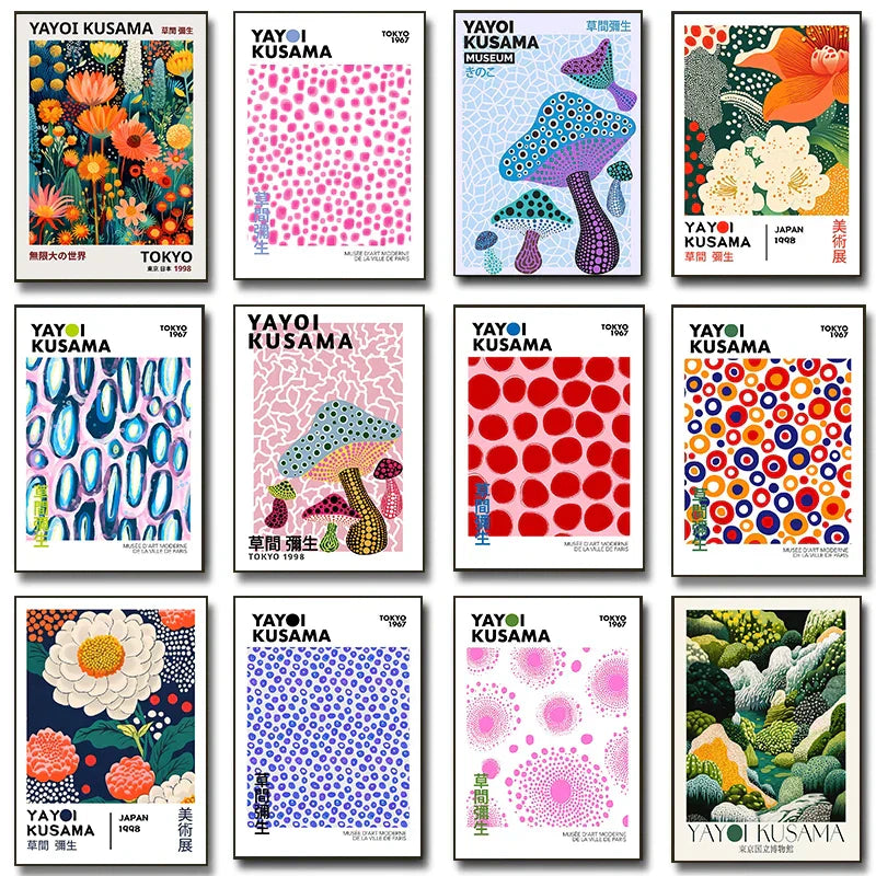 Japanese Famous Artist Poster