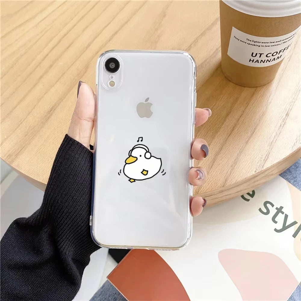 Funny Duck iPhone Case