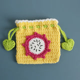 Kawaii Fruit Crochet Coin Wallet Mini Handwoven Bag
