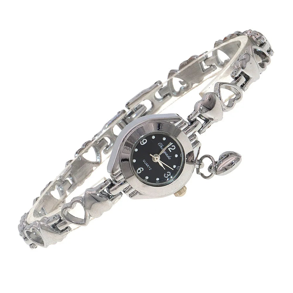 Heart Women Bracelet Watch