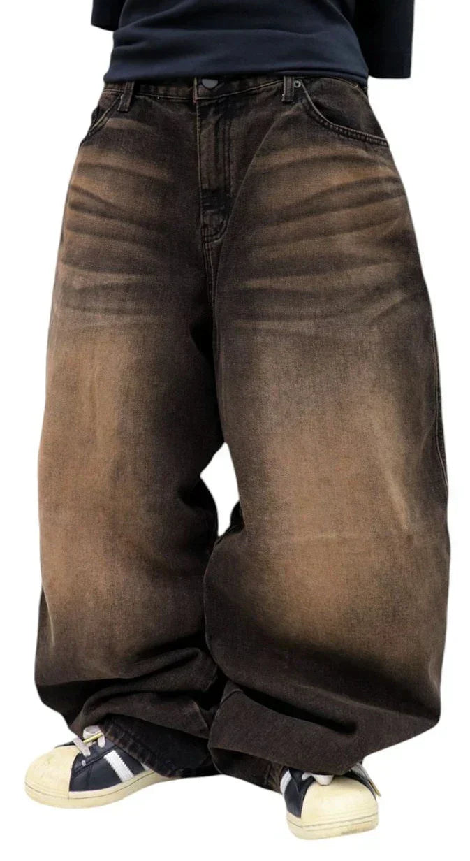 Punk Baggy Low Waisted Jeans