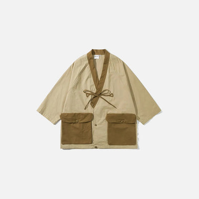 Vintage Loose Japanese Kimono Cardigan Shirt