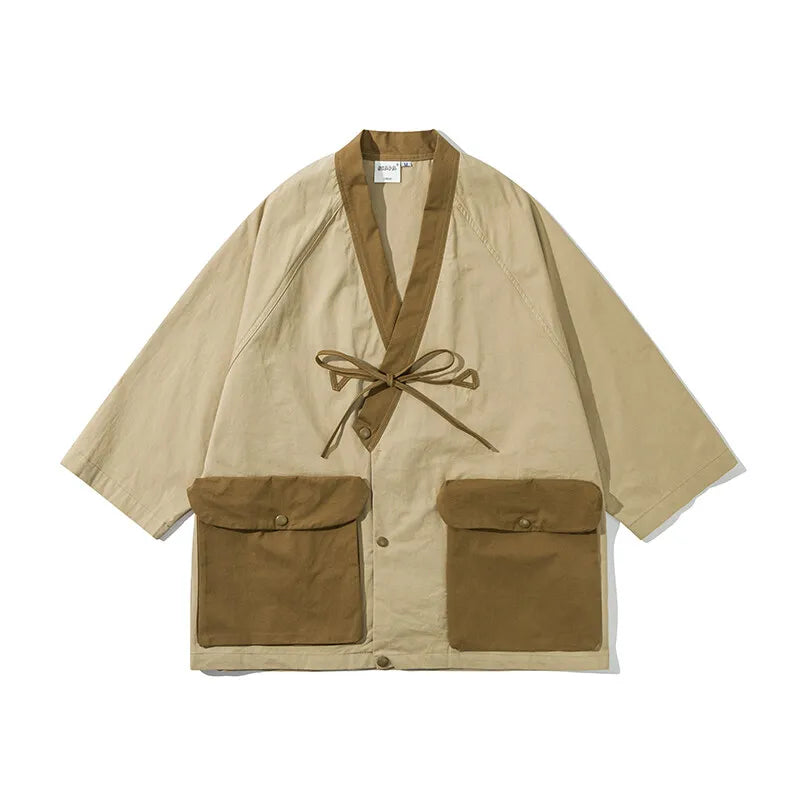 Vintage Loose Japanese Kimono Cardigan Shirt
