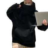 Korean Style Covered Face Hoodie