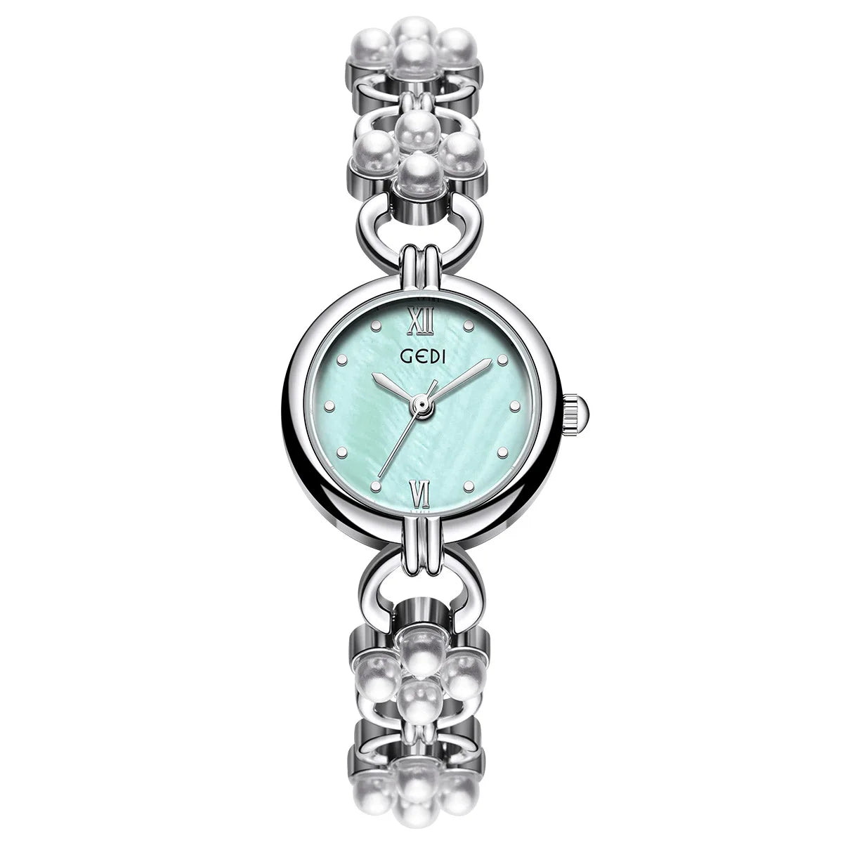 Inlaid Pearl Bracelet Light Luxury Quartz Watch