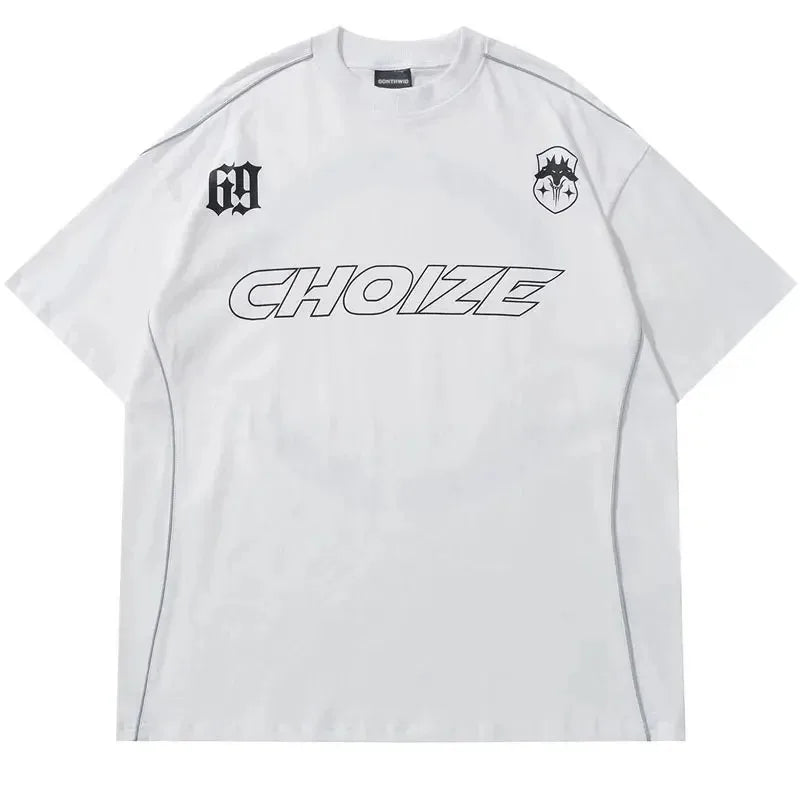 Camiseta extragrande estampada CHOIZE