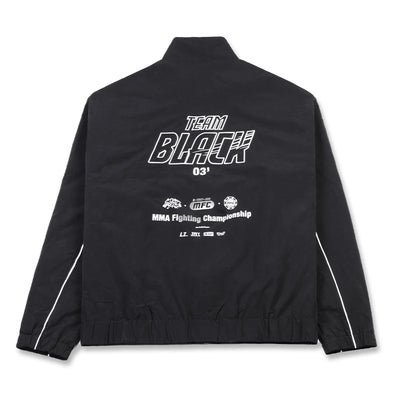 Black MMA Streetwear Windbreaker Jacket