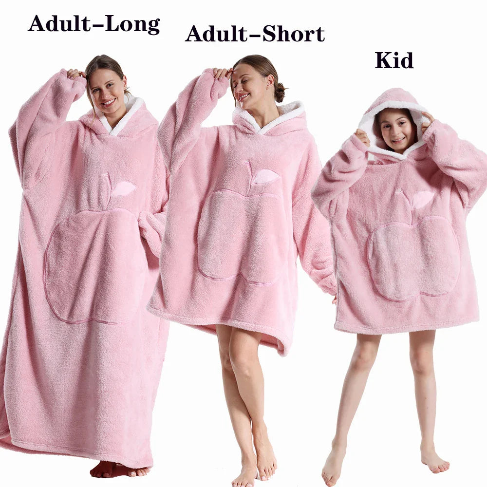 Oversized Blanket Family Matching Hoodie