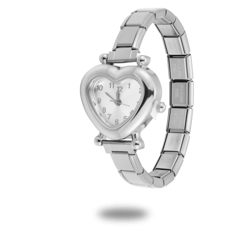 Heart Simple Stainless Steel Watch