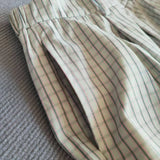 Gestreifte weite Hose