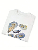 Wunderschönes T-Shirt mit Muscheldruck