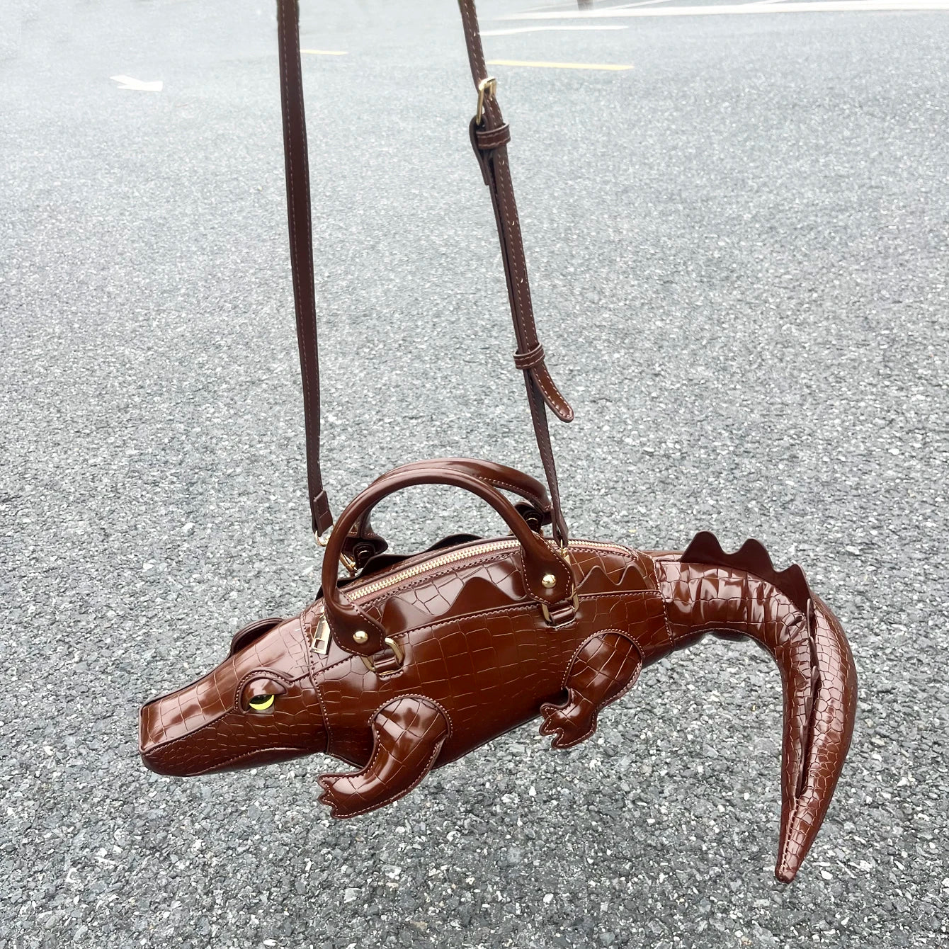 Crocodile Leather Purse