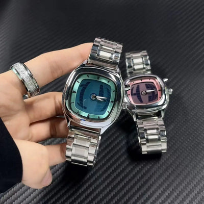 Men Casual Square Quartz Watch