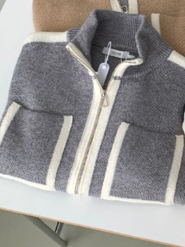 Elegant Knitted Cardigan