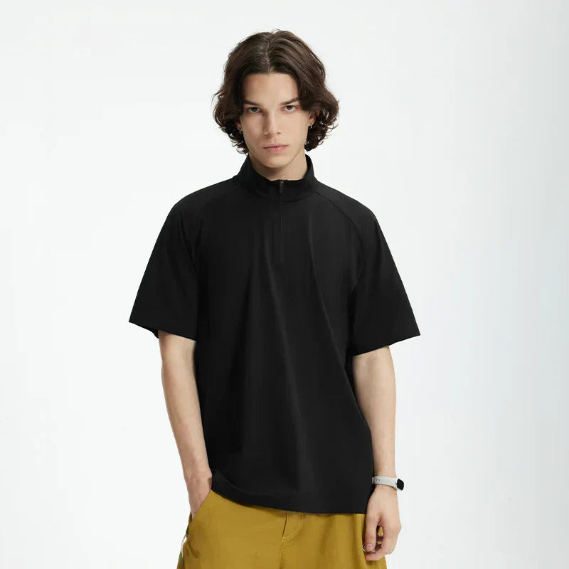 Basic Solid Color With Sun Protection T-Shirt