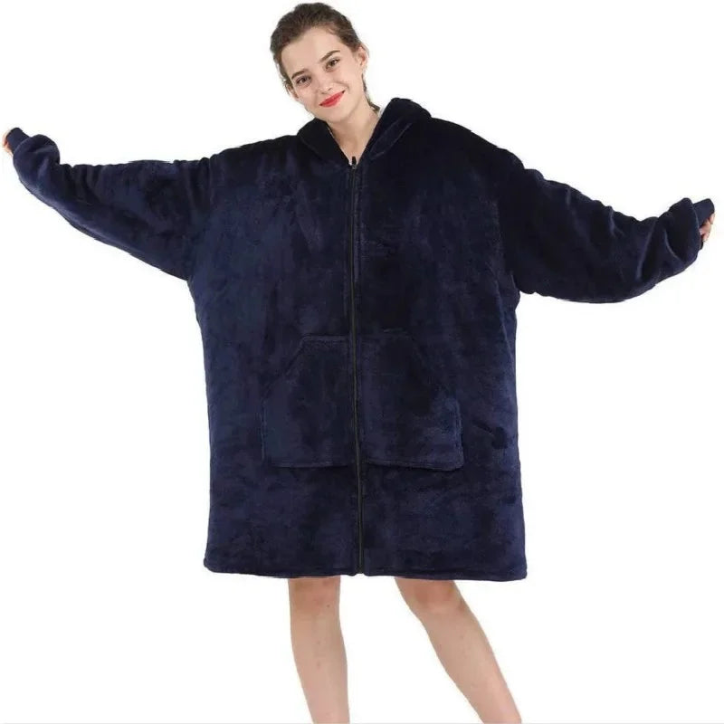 Comfy Hoodie Oversized Wearable Blanket