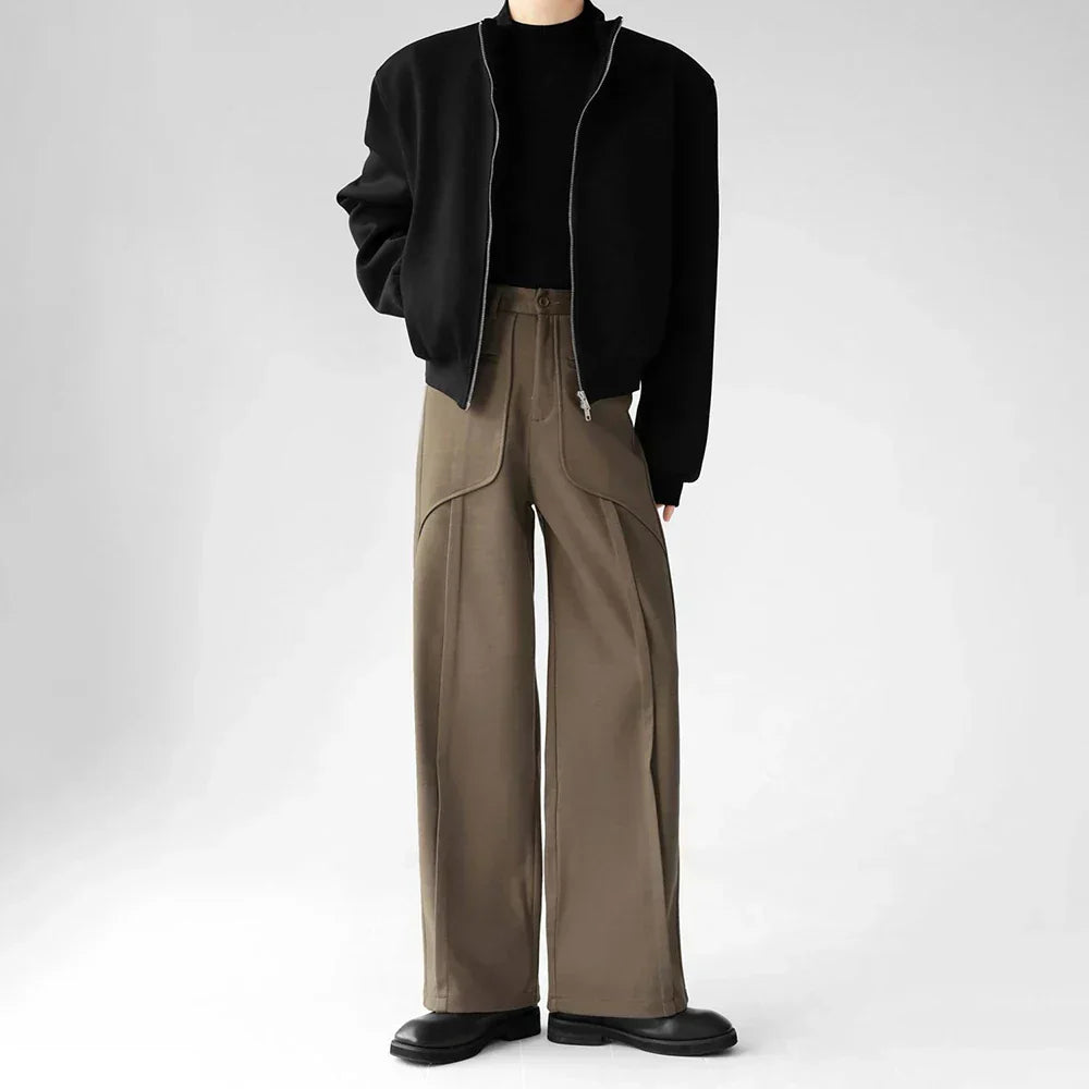 Korean Style Straight Leg Pants
