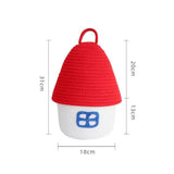 Kawaii House-Shaped Storage Basket