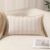 Casual Decorative Striped Throw Pillow Cover