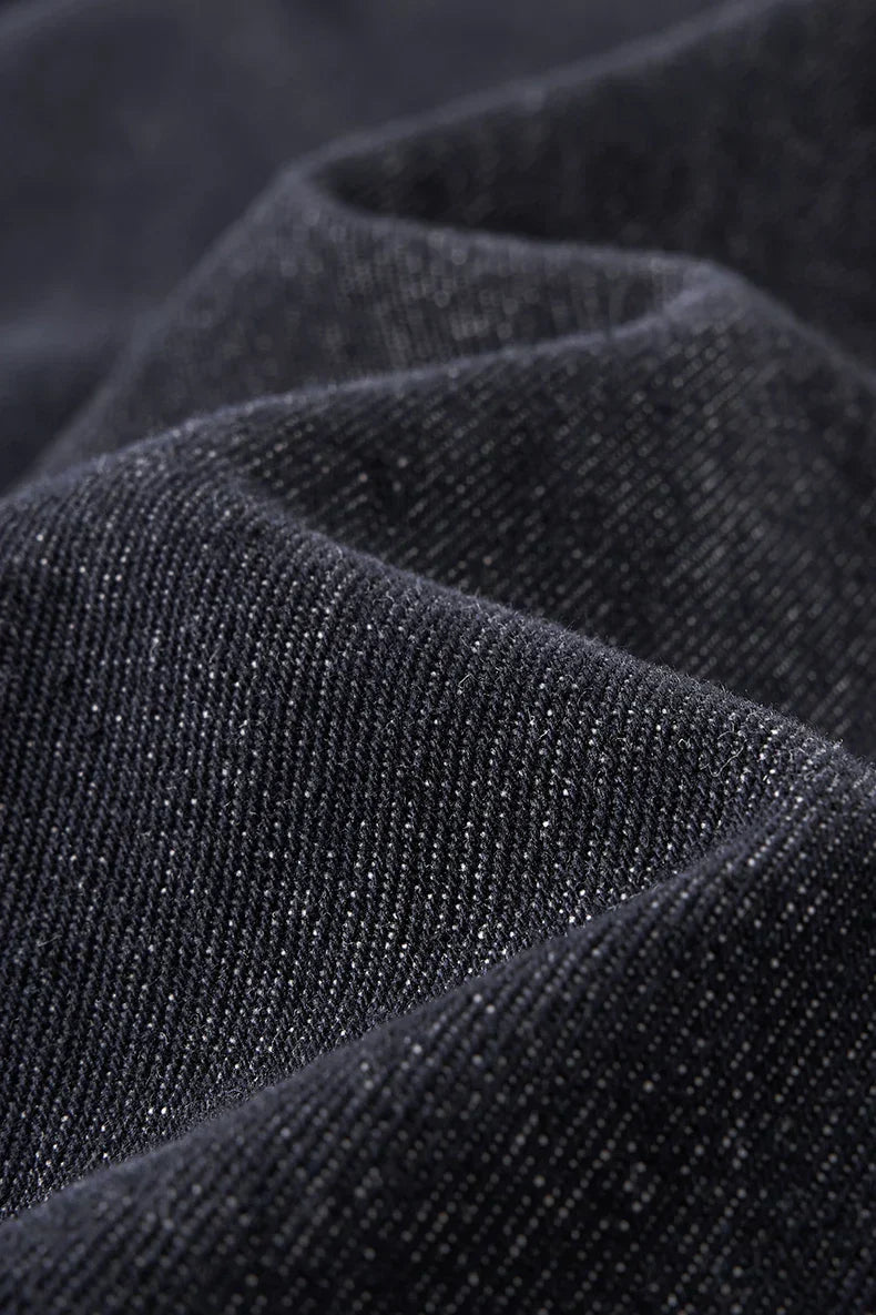 Navy Baggy Denim Jeans