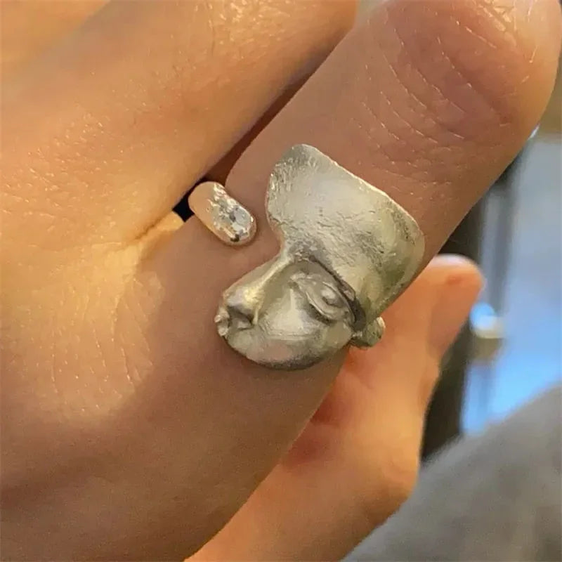 Mystical Open Face Masked Rings