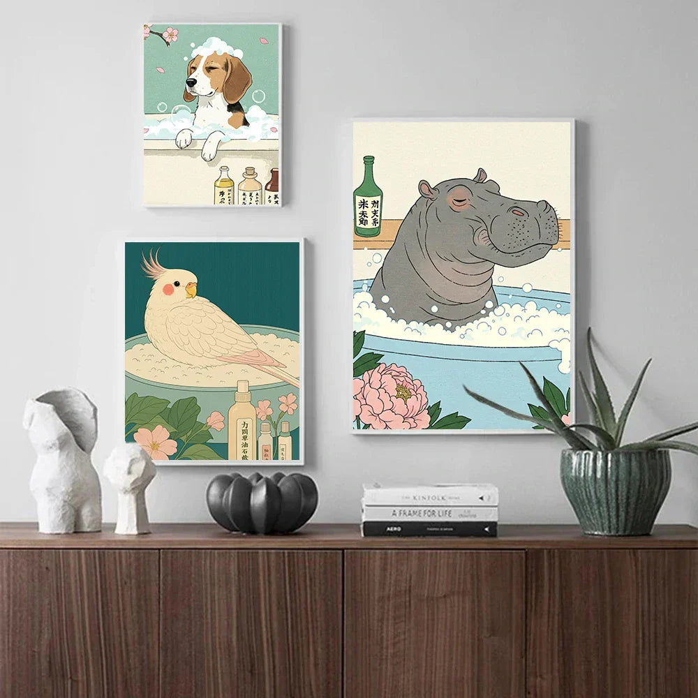 Süße Tiere Poster