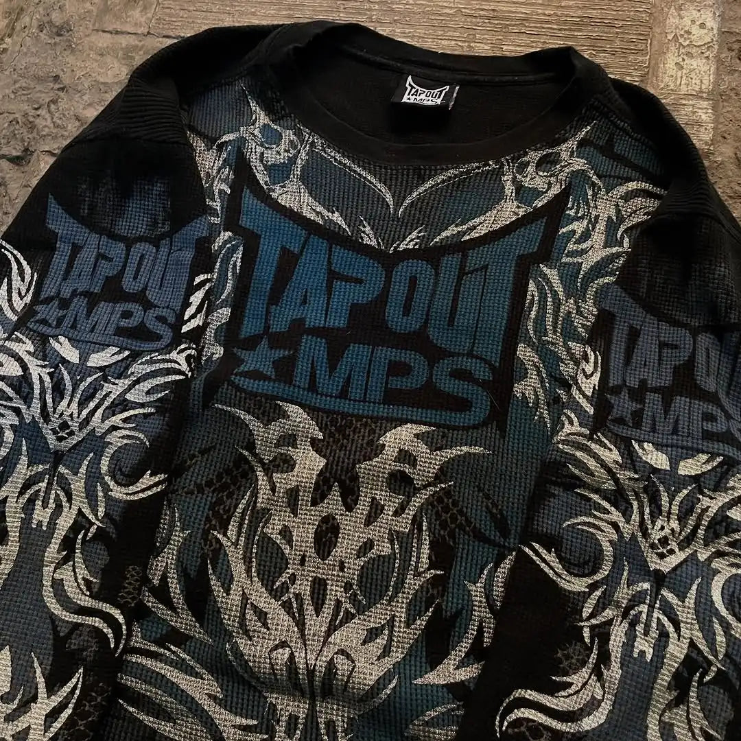 Vintage Oversized Long Sleeve Gothic T-Shirt