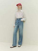 Retro Vintage High Waisted Jeans