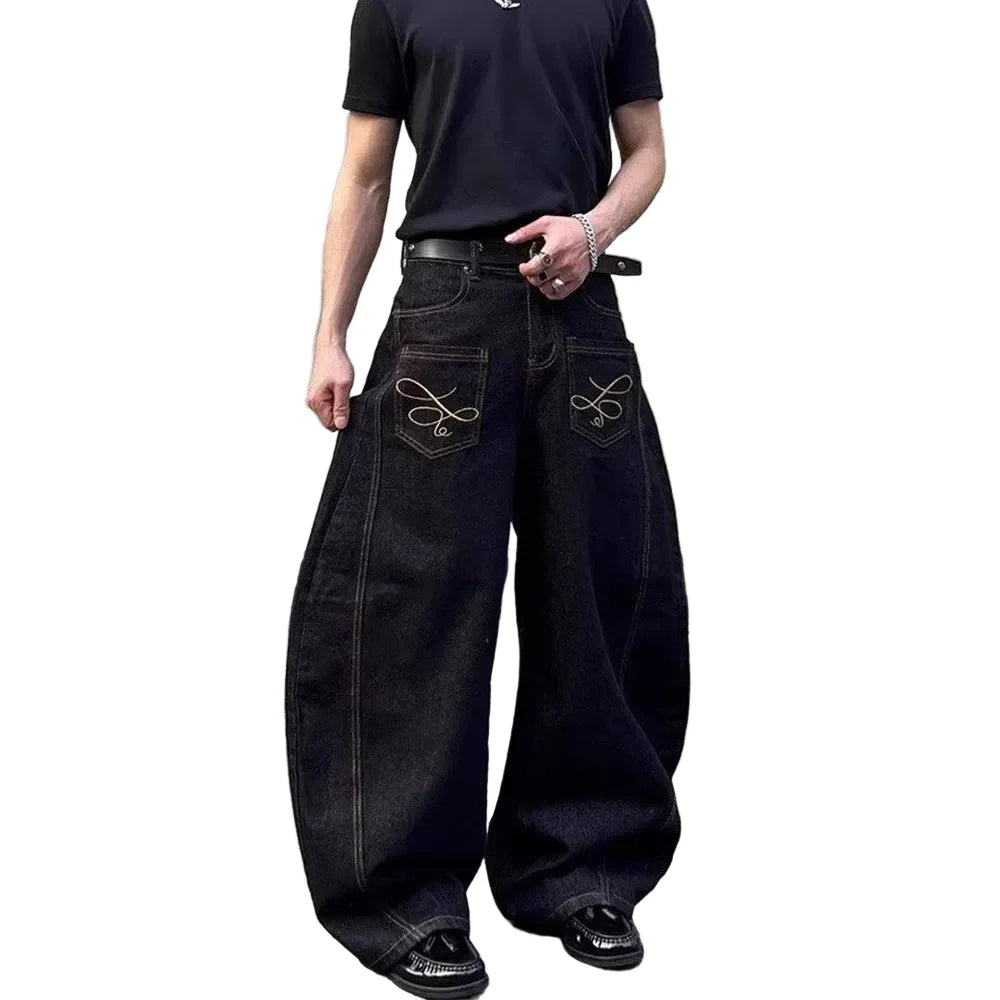 Y2K Decoration Loose Jeans