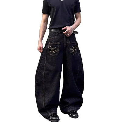 Y2K Decoration Loose Jeans