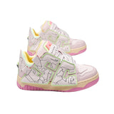 Retro Punk Bunte Schul-Sneaker