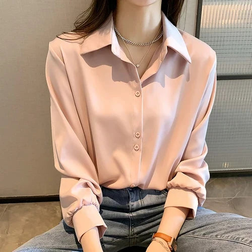 Corporate Girl Chiffon Women's Shirt