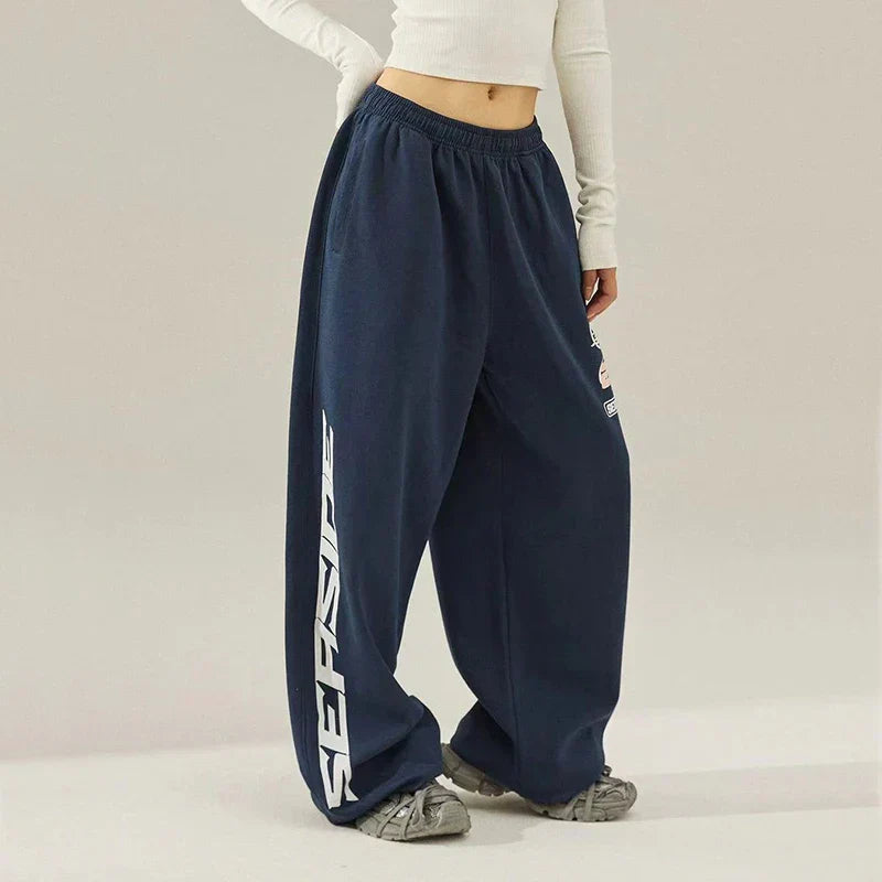 Vintage-Rennhose mit weitem Bein