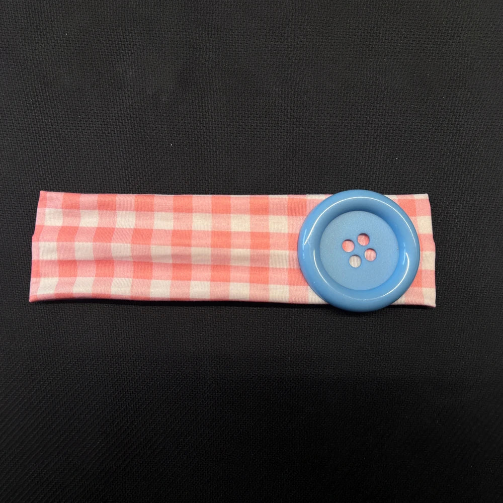 Kawaii Button Headband