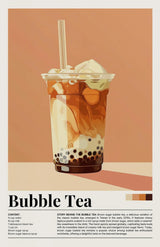 Nostalgic Minimalist Cafe Posters
