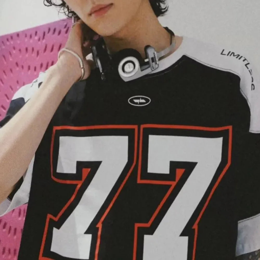 77 American Style Sport Jersey T-Shirt