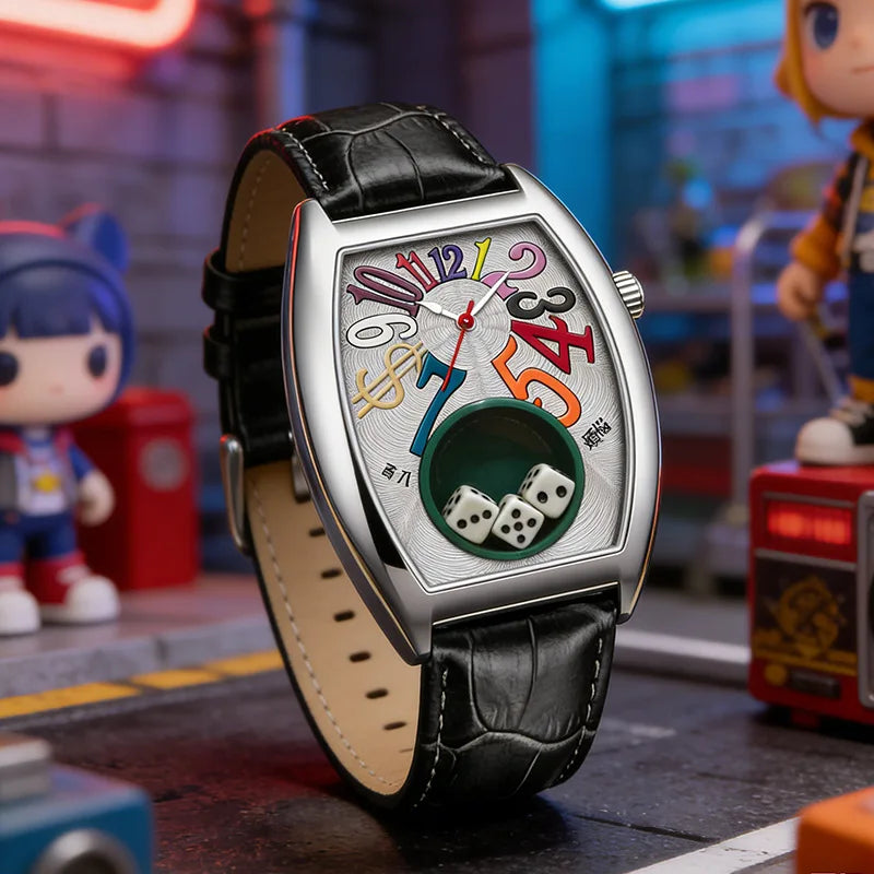 Casino Dice Quartz Watch