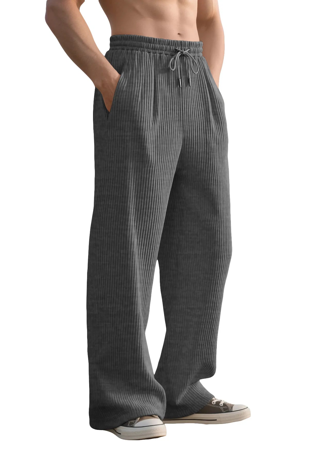 Laid Back Style Wide Leg Pants