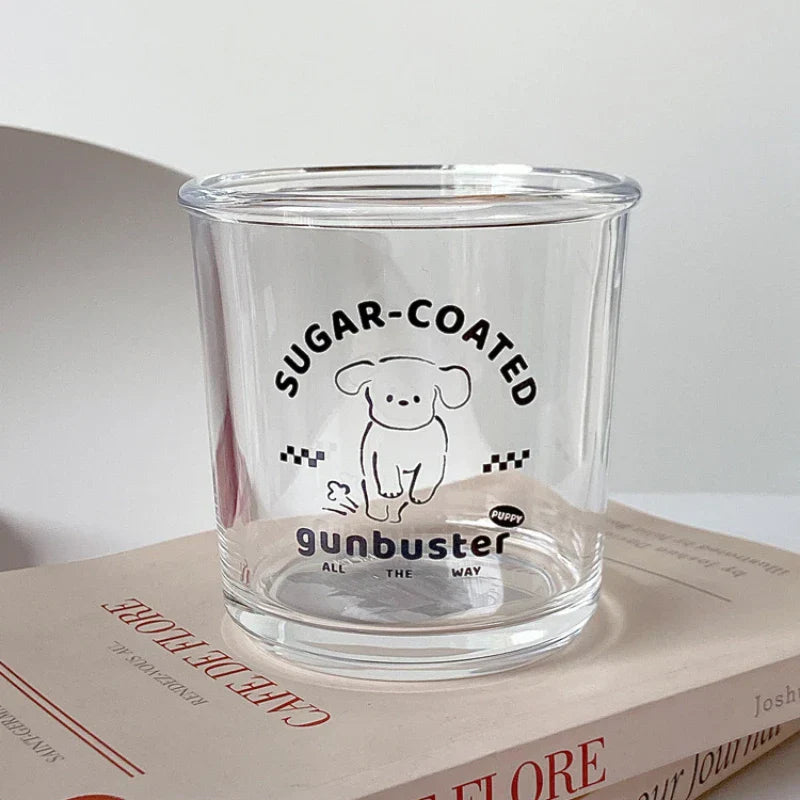 Cute Glass Cup for Coffee