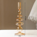 Blue Candle Holder Vase