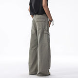 Loose Straight Leg Cargo Pants