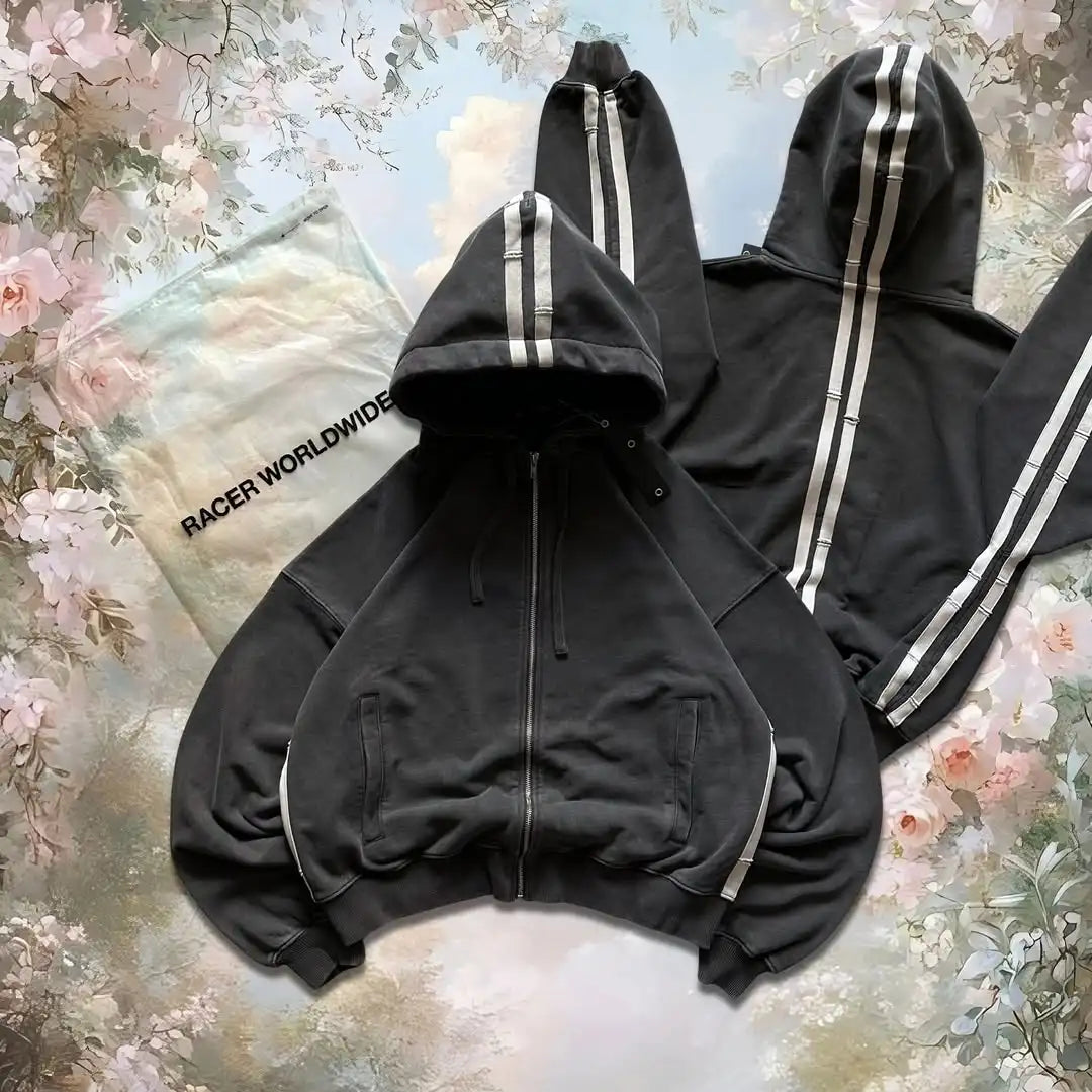 Y2K Flux Tribial Oversized Hoodie